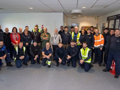 Affinity Team Honoured with Joint Commanders Coin at RAF Valley