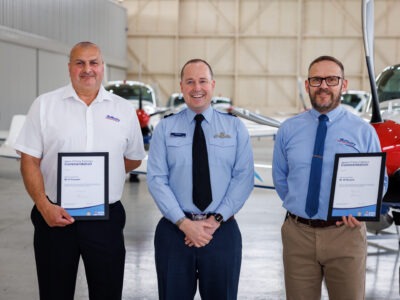 Affinity Team Recognised with Head of Flying Training Commendation